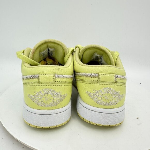 Nike Air Jordan 1 Low Women Size 8 DH9619-103 Limelight White Training Shoes - Picture 5 of 11